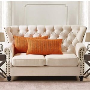Lumbar pillow shells. Burnt Orange. 14x26” 2pcs per bag. Price is for 1 …
